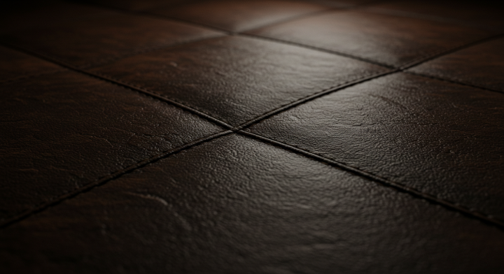 tapisserie en cuir